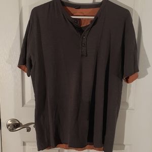 Vintage Buffalo David Bitten 100% cotton large  distressed looking graphic shirt